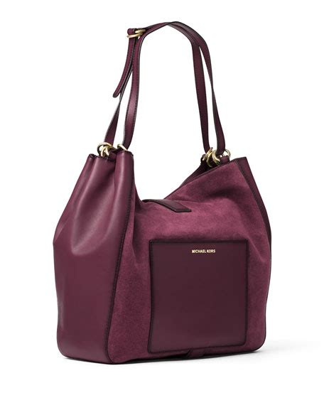 michael kors plum bag|michael kors bag.